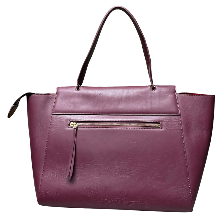 Celine Small Belt Bag Burgundy