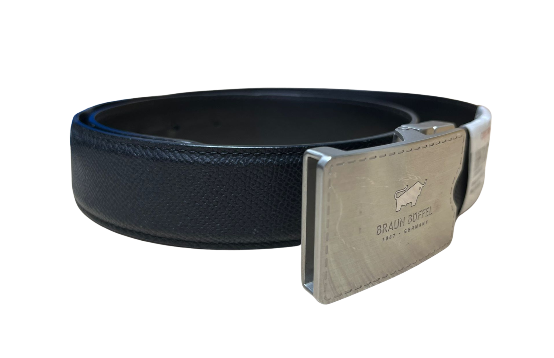 Braun Buffel Leather Belt Black Main image