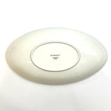 Givenchy Floral White Oval Plate