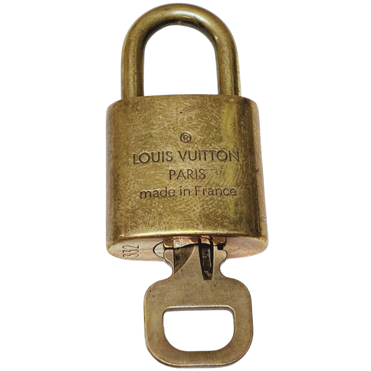 Louis Vuitton Padlock And Key Set