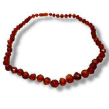 Amber Necklace Rock Beads