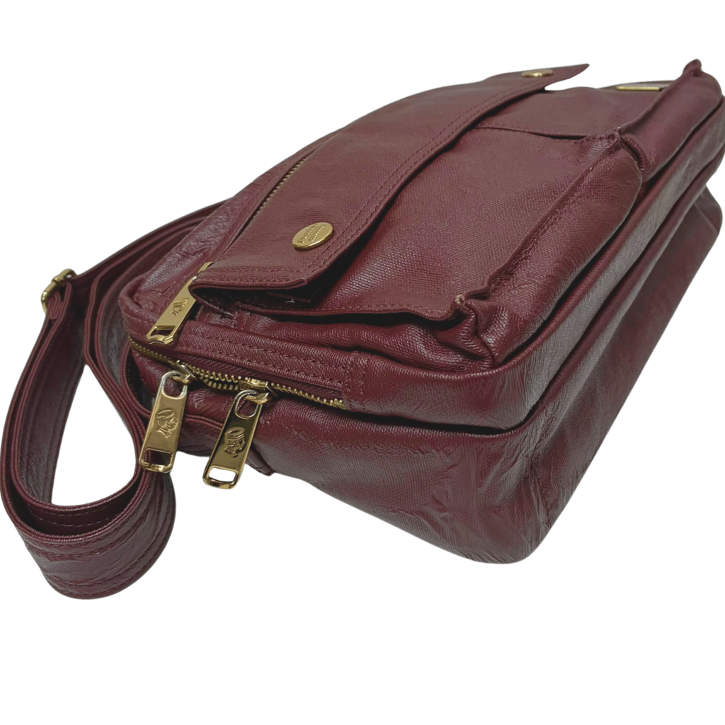 Porter International MORI Shoulder Bag Wine Red