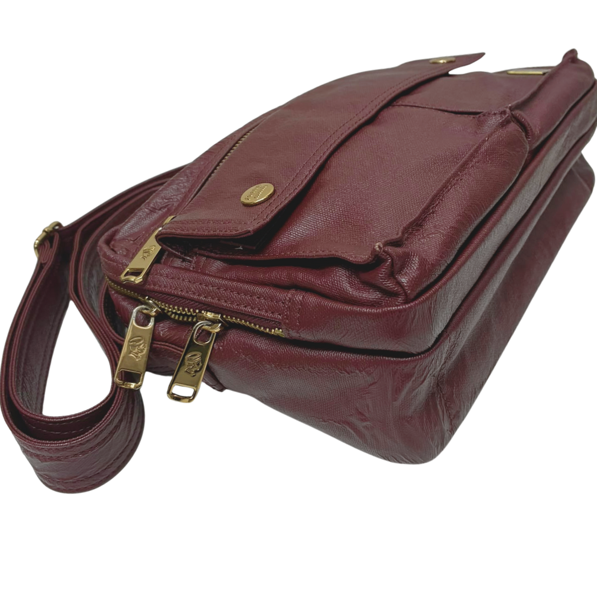 Porter International MORI Shoulder Bag Wine Red