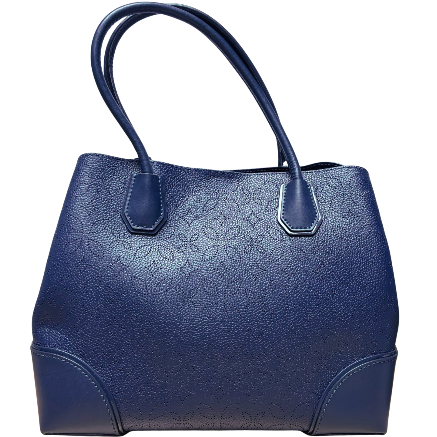 Michael Kors Mercer Gallery Perforated Centre Zip Tote Bag Admiral Blue Secondary image