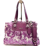 Coach F15656 Ashley Horse & Carriage Tote Bag