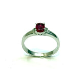 750WG Ruby & Diamonds Ring