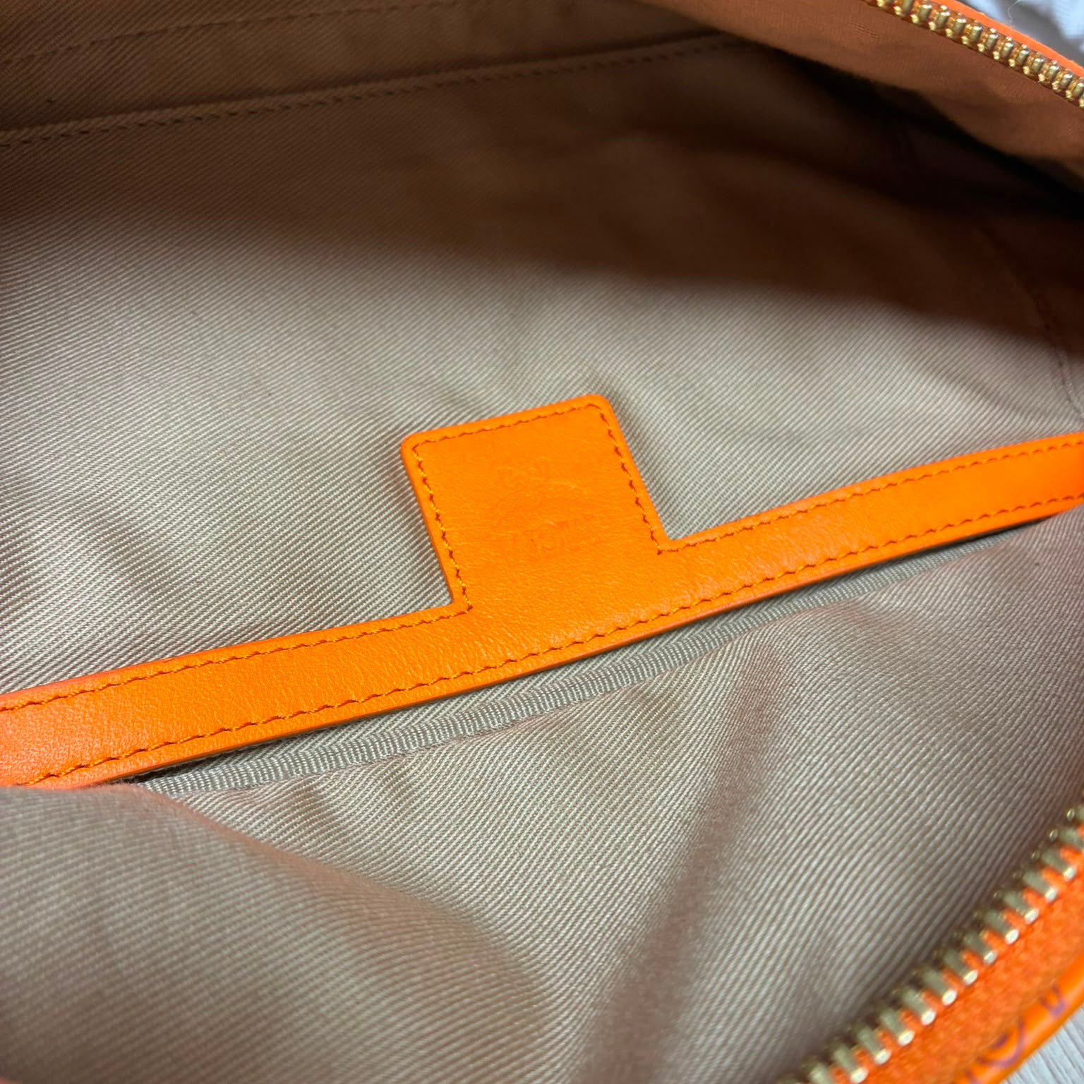 MCM Fursten Belt Bag Visetos Orange