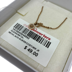 GUESS UBN79024 Steel Rose Gold Necklace