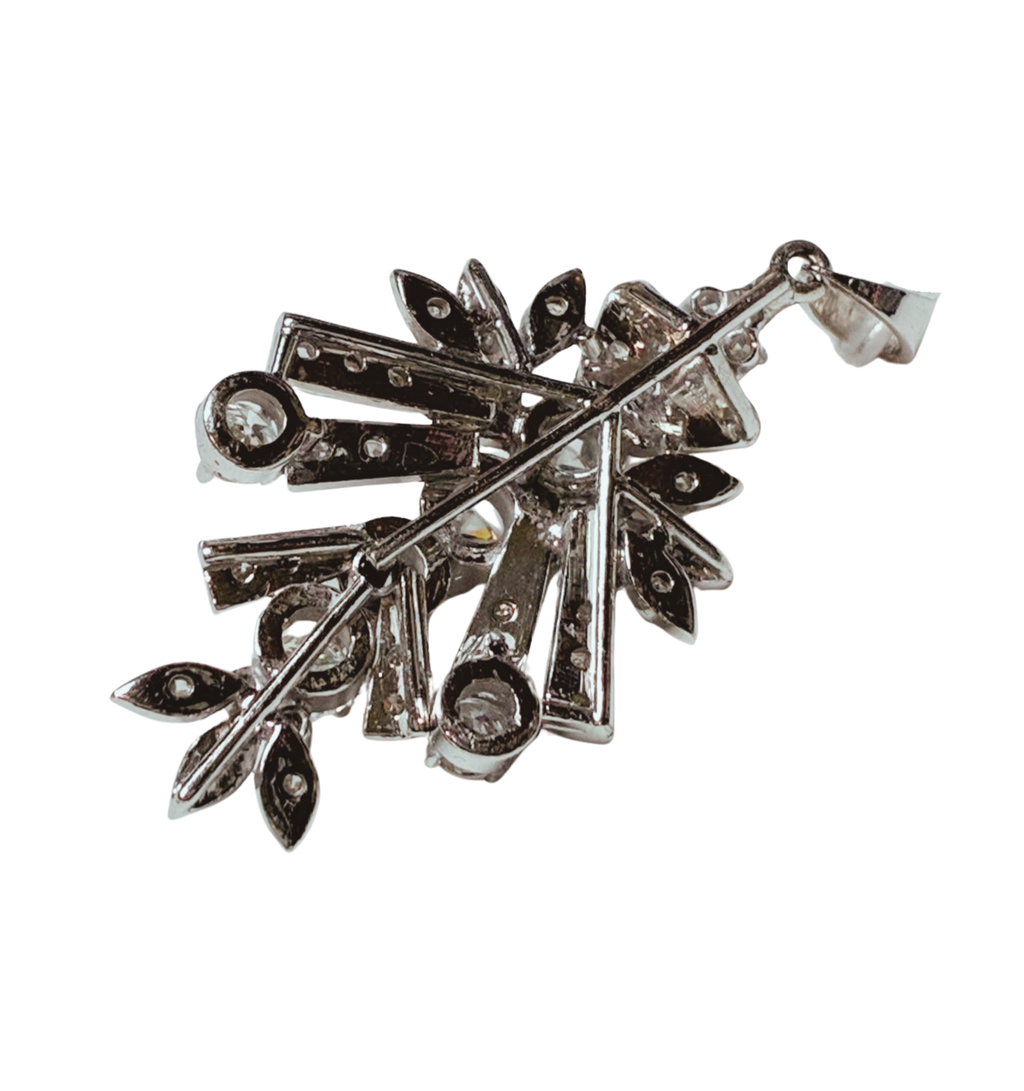750WG Diamond Pendant 5.4GM