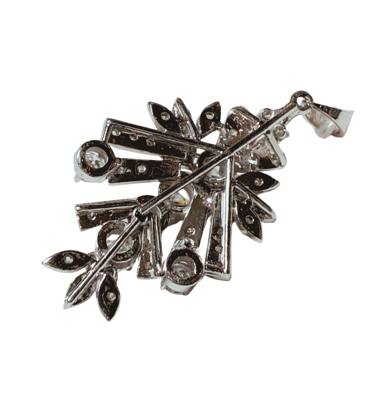 750WG Diamond Pendant 5.4GM