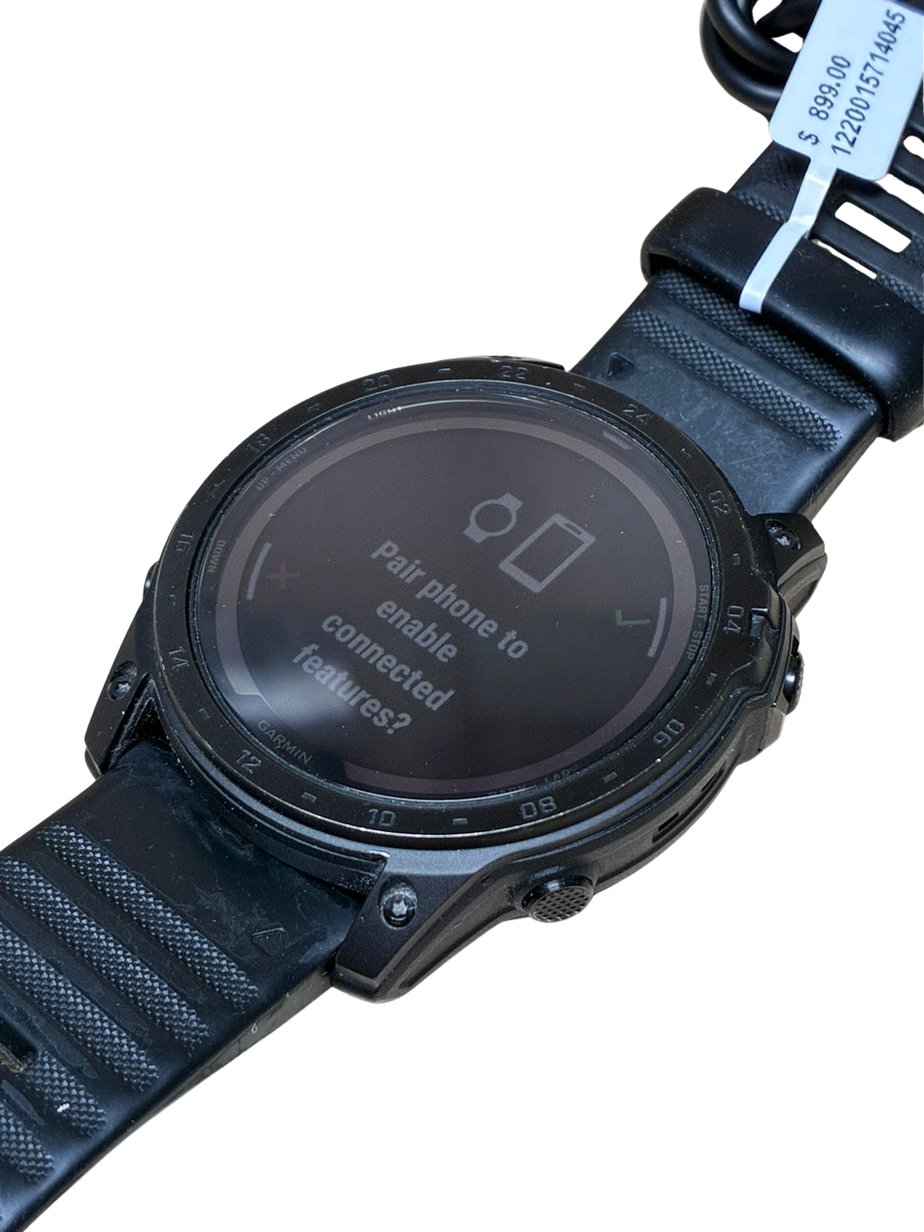 Gamin Tactix 7 Standard Edition Tactical GPS Watch With Silicone Band