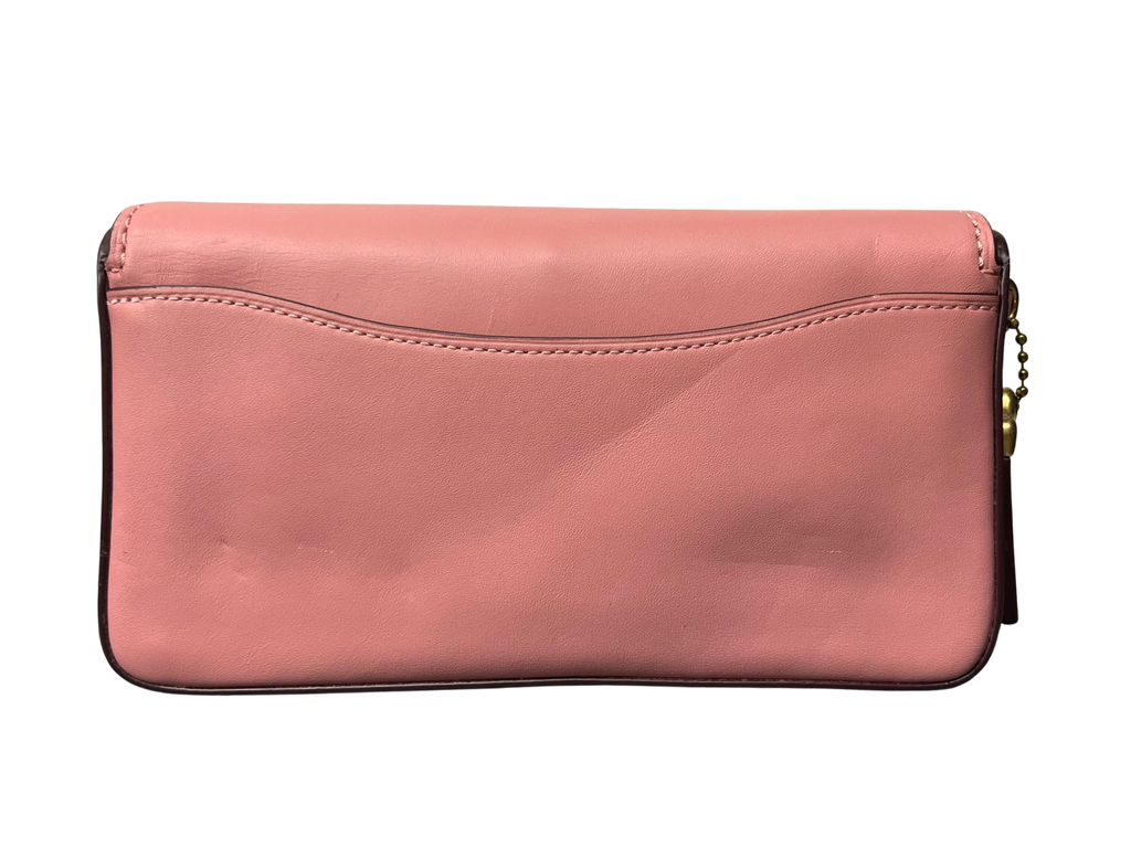 Coach Glovetan Dinky Crossbody Leather Bag Pink