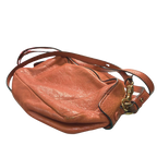 Chloe Shadow 2WAY Shoulder Bag Orange Leather