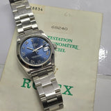 Rolex Ref: 68240 Datejust 31 Automatic Watch 31mm
