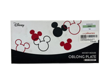 Le Creuset Mickey Mouse Oblong Plate 25cm White