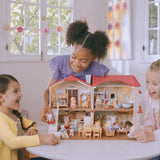 Calico Critters Red Roof Country Home Gift set