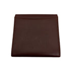 Cartier Burgundy Leather Coin Pouch, Square