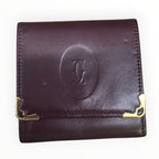Cartier/Must de Cartier Coin Case with Box and Card