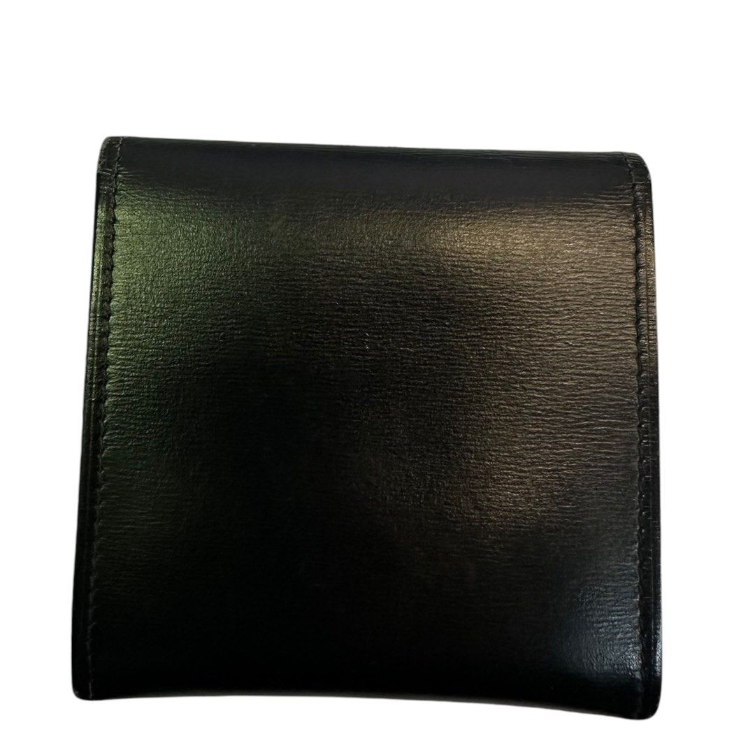 Cartier Must de Cartier Leather Bi-Fold Wallet – Black