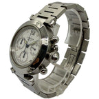 Cartier Pasha C 2412 36mm Automatic Chronograph White Dial Watch