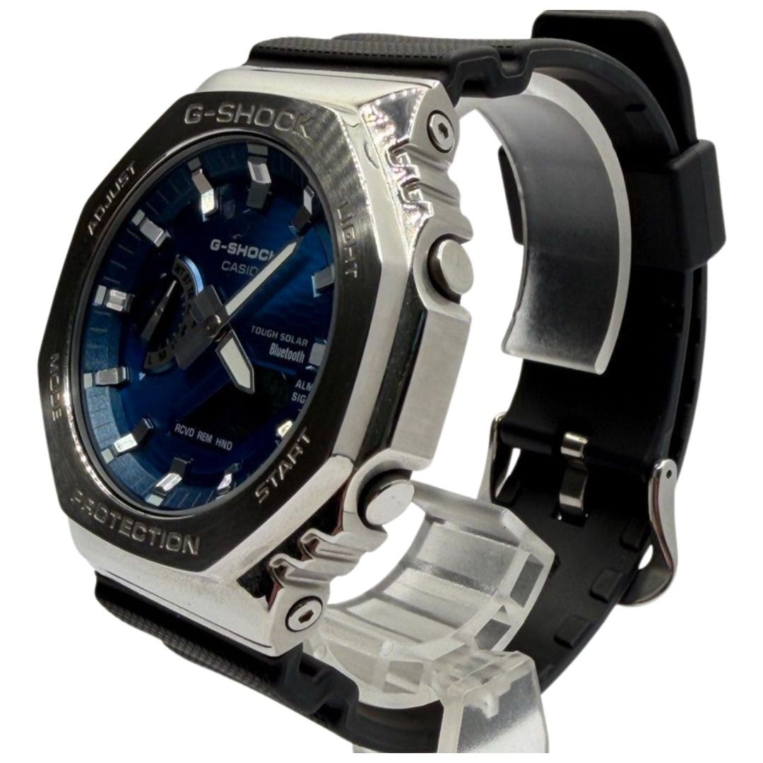 Casio G-Steel GBM-2100A-2B Tough Solar Digital-Analog Watch