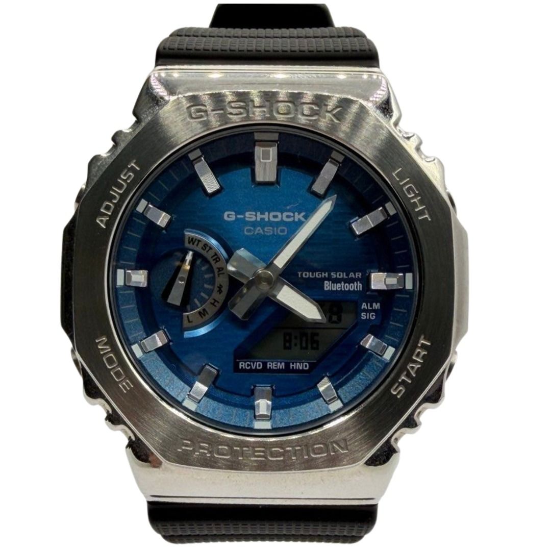Casio G-Steel GBM-2100A-2B Tough Solar Digital-Analog Watch Main image