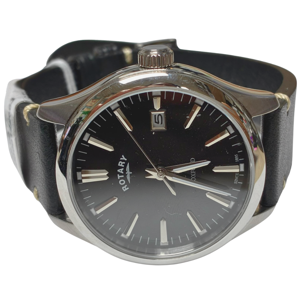 Rotary  GS0509204 Oxford Mens Analogue Quartz Watch Leather Bracelet