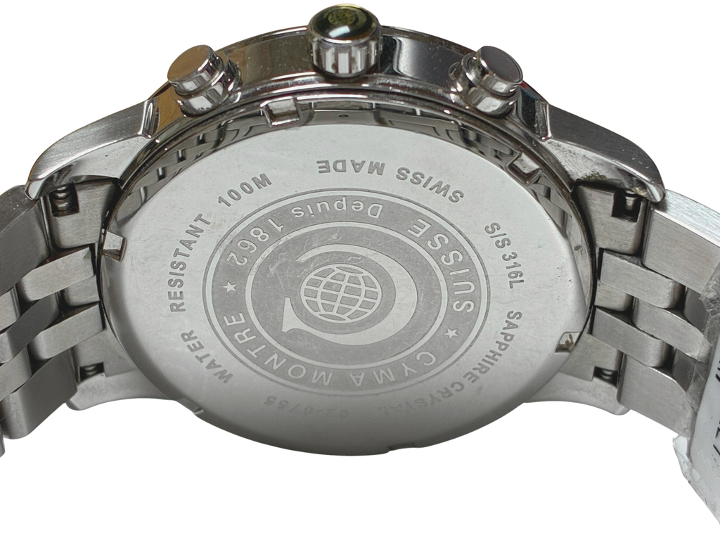 CYMA 020755 Swiss Chronograph Mens Quartz Watch