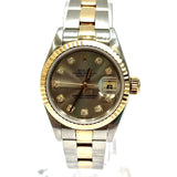 Rolex 69173 Half Gold Oyster Bracelet Automatic Ladies Watch