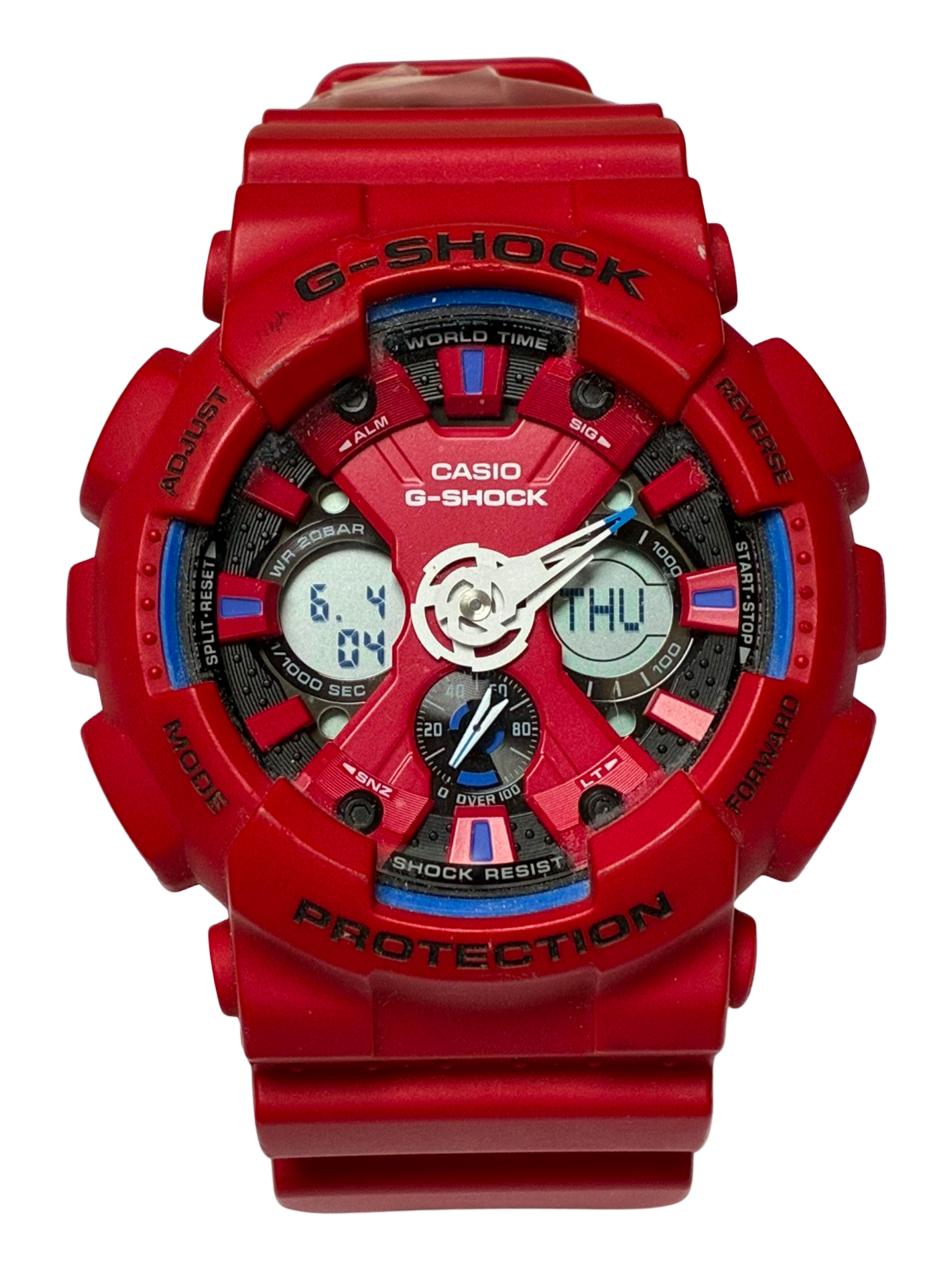 Casio GShock GA120TR4A Tricolor Series AnalogDigital Watch