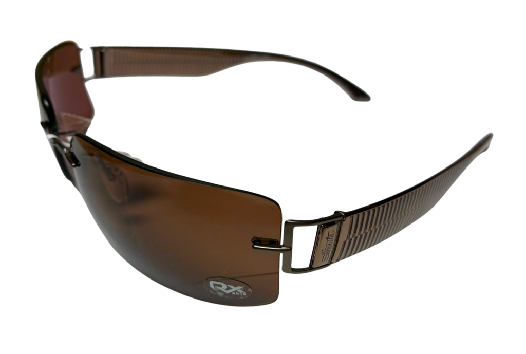 Silhouette RXable Polarized Sunglasses 8647 41 6201