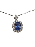 Blue Sapphire Necklace