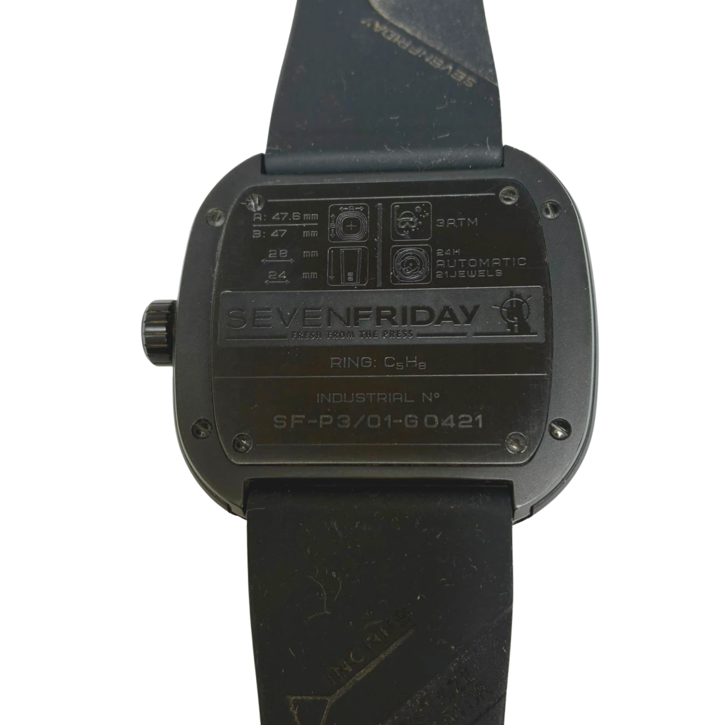 SevenFriday P301 Industrial Engines Watch Secondary image