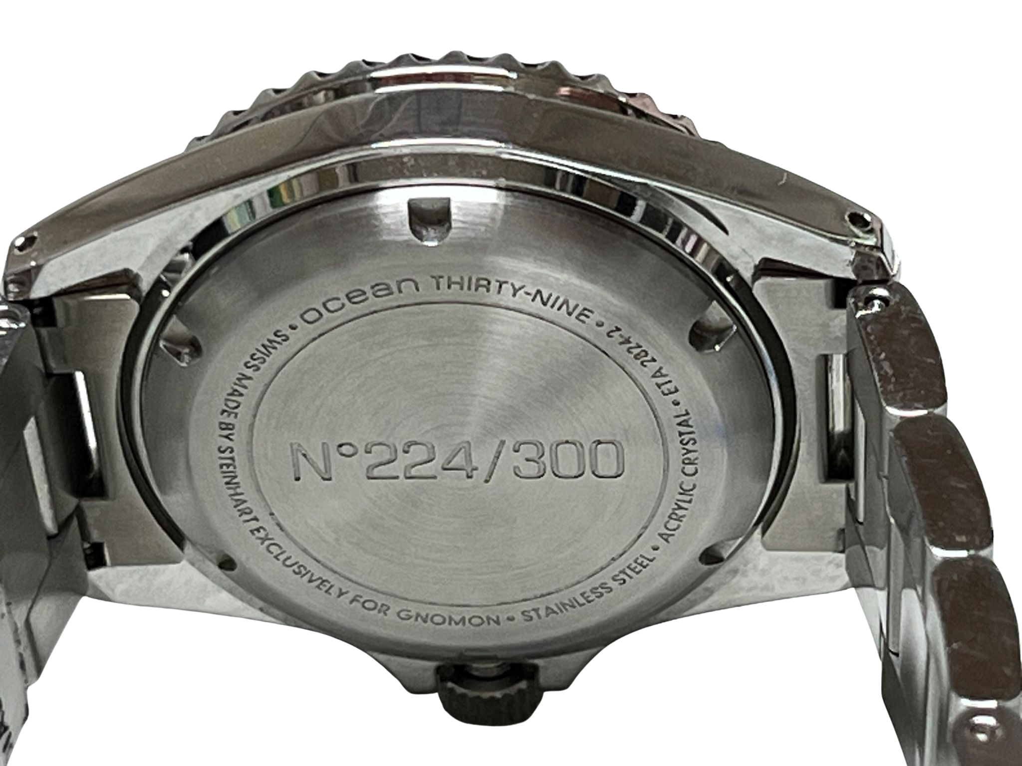 Steinhart Ocean 39 Explorer Watch Black Dial Steel Bracelet