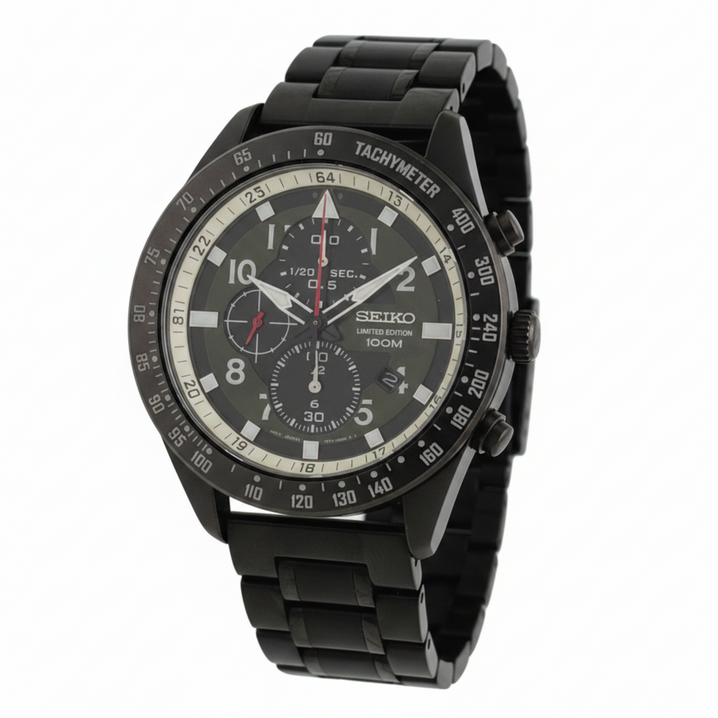 Seiko 7T92OVL0 Criteria Limited Edition Chronograph Watch
