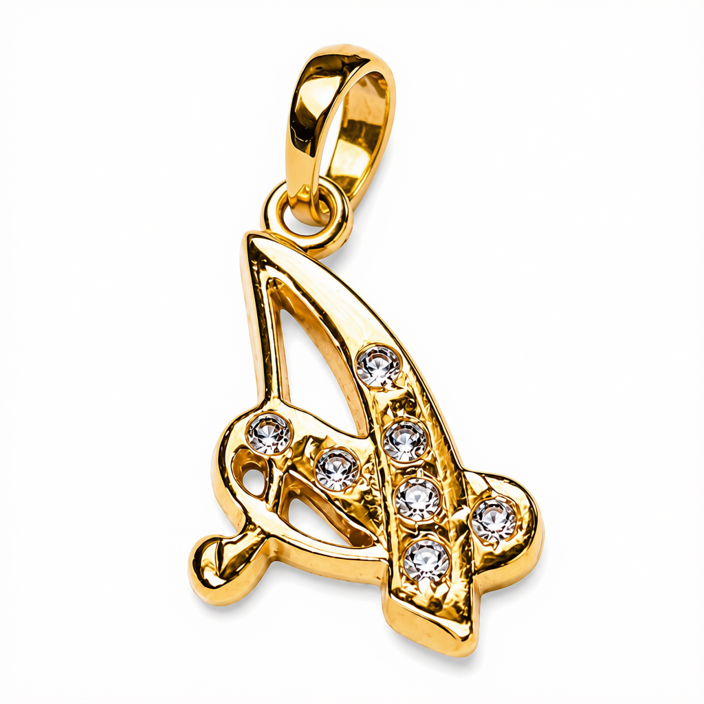 585YG Diamond Pendant 0.5GM