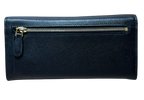 Prada Large Saffiano Leather Wallet Black