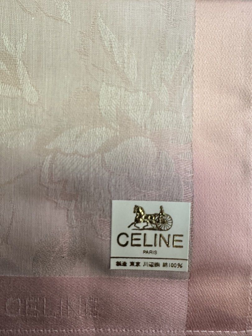 Celine Handkerchief Plain Pink