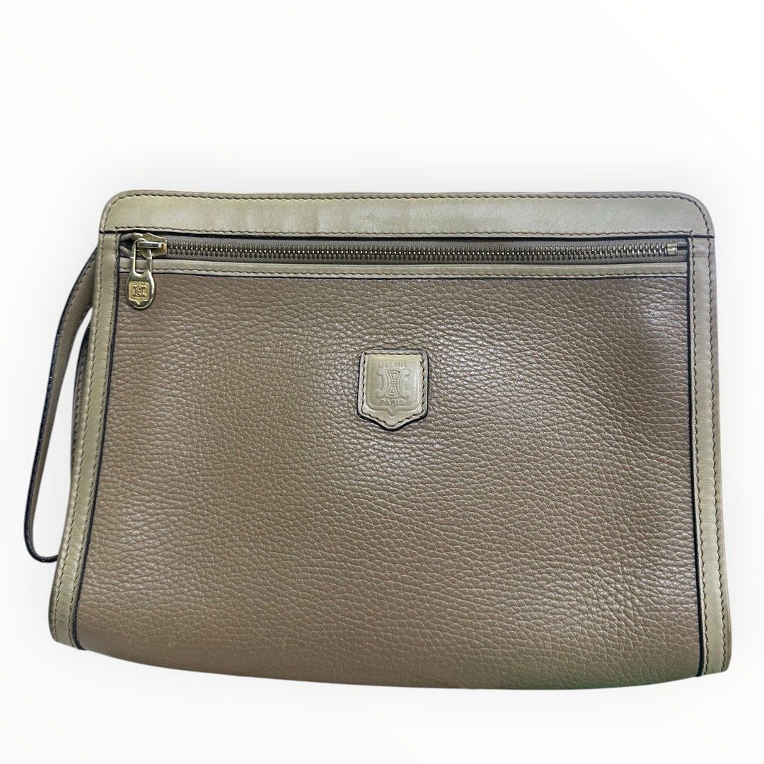 Celine Paris Vintage Clutch Wristlet Bag Secondary image
