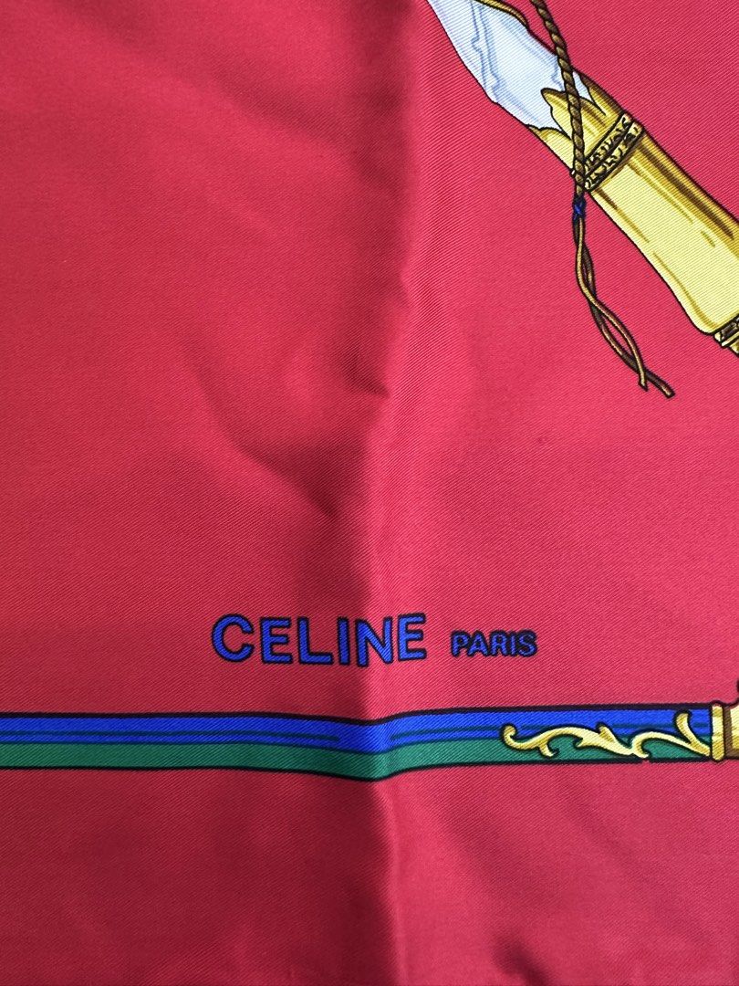 Celine Silk Scarf Secondary image