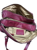 Coach Park Leather Katheryn Triple Zip Satchel