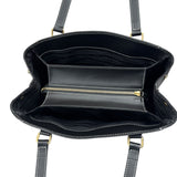 Samantha Thavasa Tote Bag Leather Black