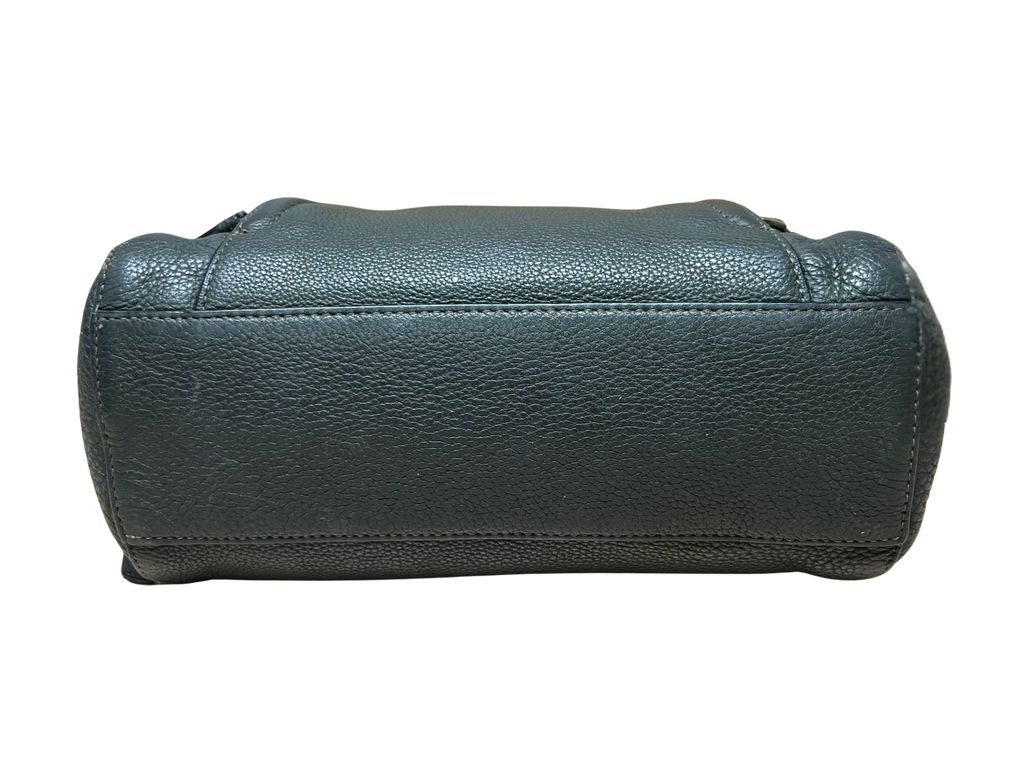 DKNY Leather Satchel Green
