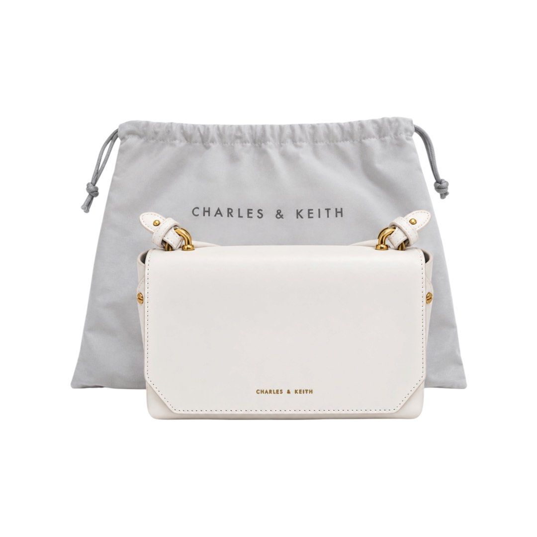 Charles & Keith cream/ivory shoulder bag