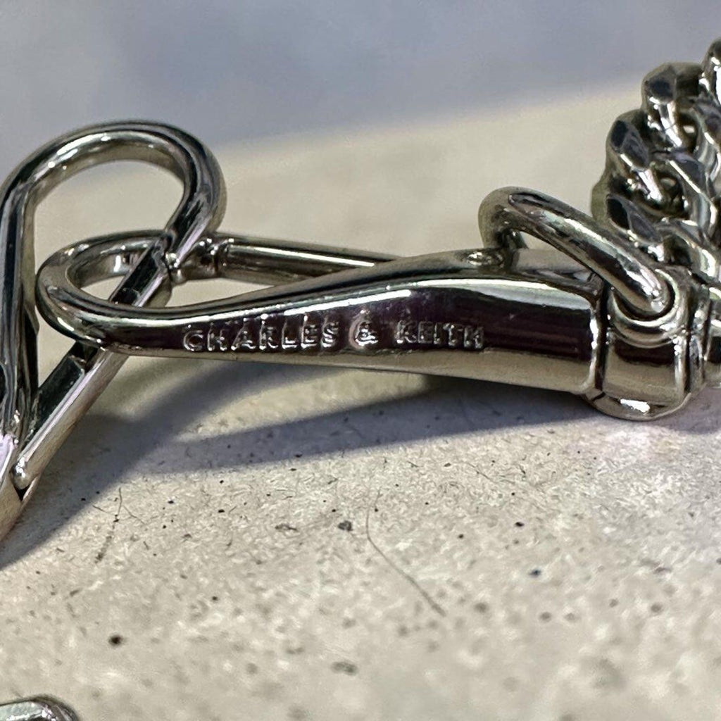 Charles & Keith Double Chain Stainless Steel Necklace