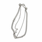 Charles & Keith Double Chain Stainless Steel Necklace