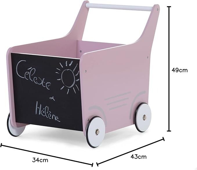 Childhome Chwodstrp – Cart 2-Bin Storage Unit, Unisex
