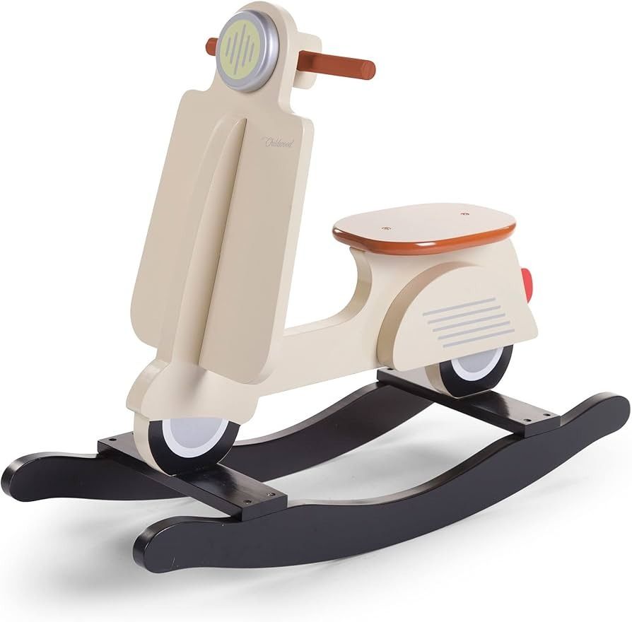 ChildHome Rocking Scooter (Cream), Cream Main image