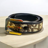 Christian Dior Belt with Gold Buckle