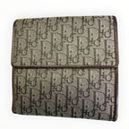 Christian Dior Brown Trotter Wallet